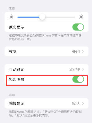 淳安苹果授权维修站分享iPhone轻点无法唤醒怎么办