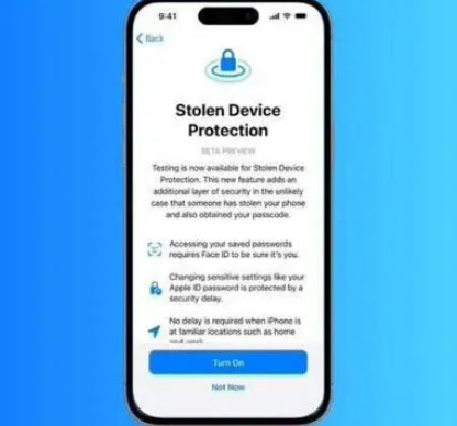 淳安苹果授权维修店分享被盗设备保护功能开启方法 
