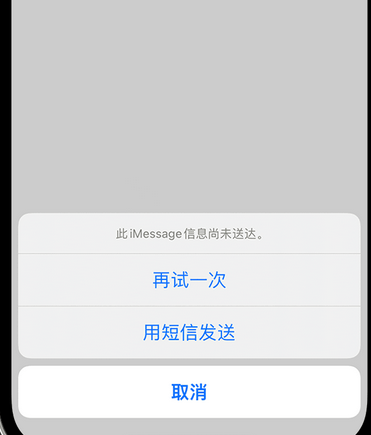 淳安apple维修iPhone上无法正常发送iMessage信息