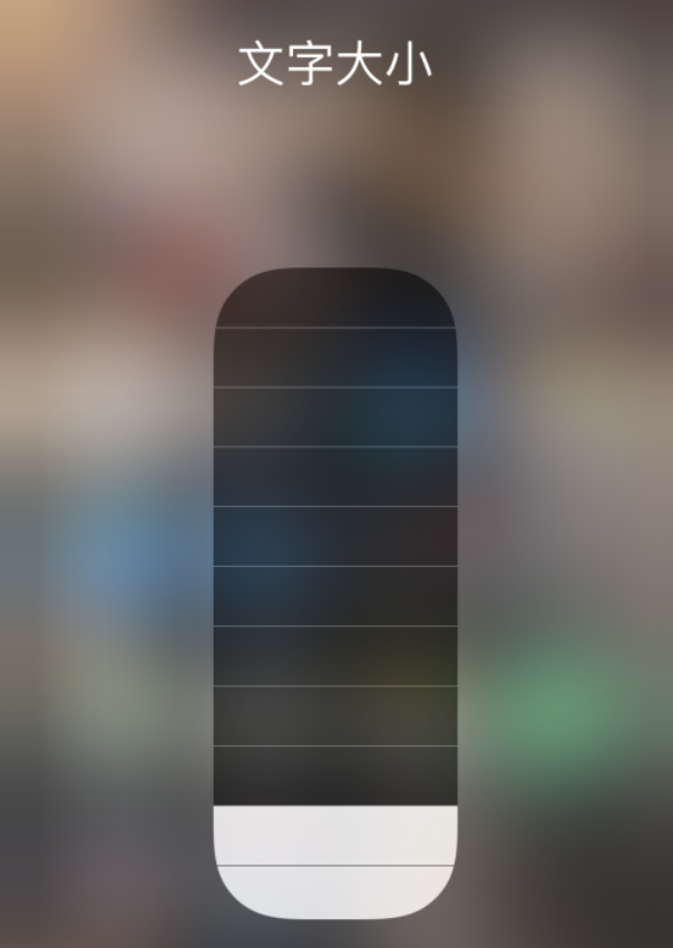 淳安苹果手机维修分享小技巧：在 iPhone 控制中心快速调节字体大小 