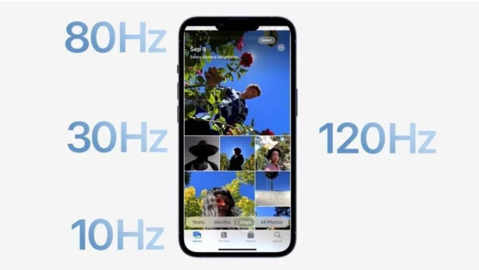 淳安苹果14维修分享iPhone 14有高刷吗 